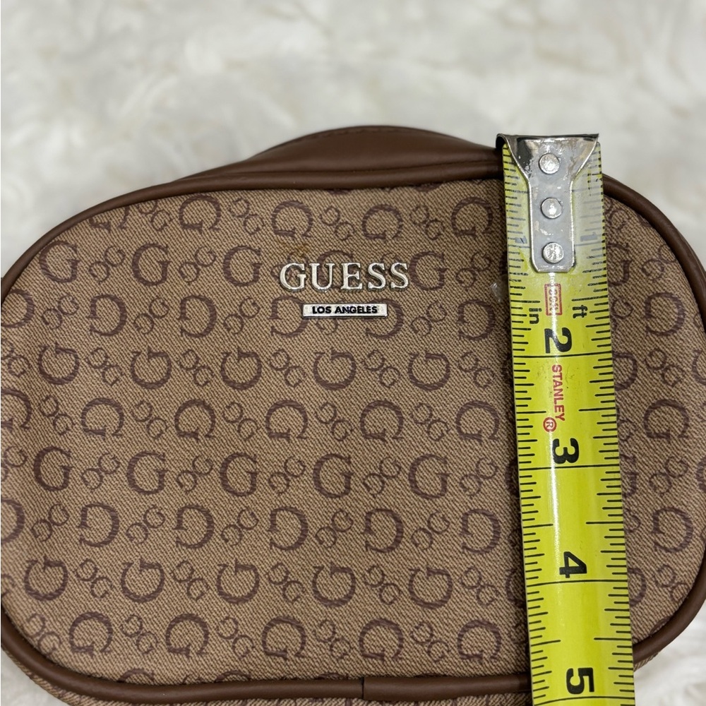 Guess Tan Monogram Bag Waist bag